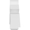 Ekena Millwork Alberta Architectural Grade PVC Gable Bracket, 108"W x 18"H x 6"D x 6"F, 4/12 Pitch GBP108X18X0606ALB00 - alternate 3